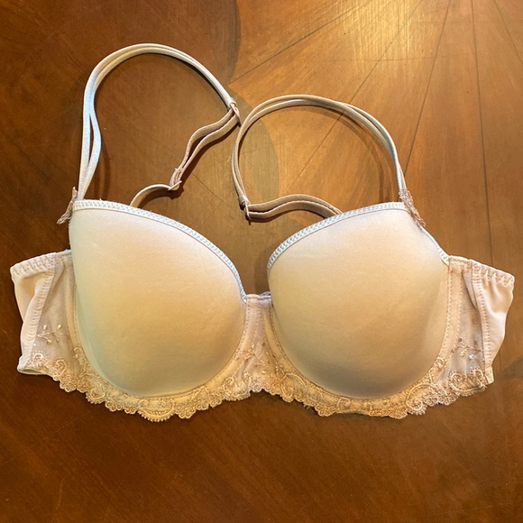 Simone Perele Delice 3D Molded Bra 30DD/30E in Nude | Pre-Loved Condition - Picture 2 of 4